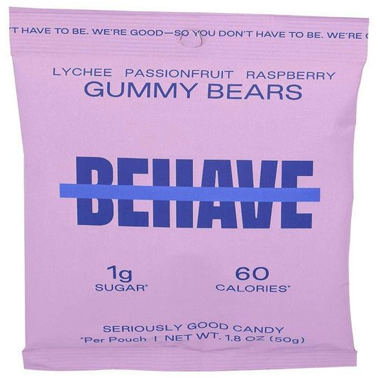 Behave Foods Gummy Bears 50 Gm Pack of 6