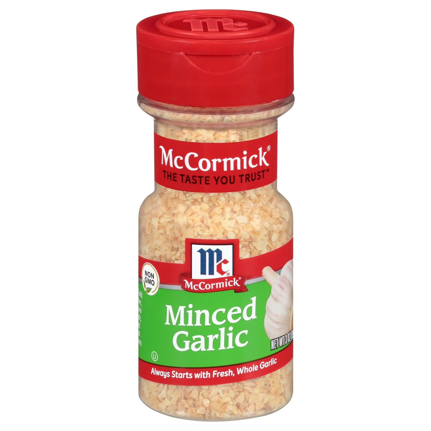 Mc Cormick Seasoning Garlic Minced 3 Oz Pack of 6