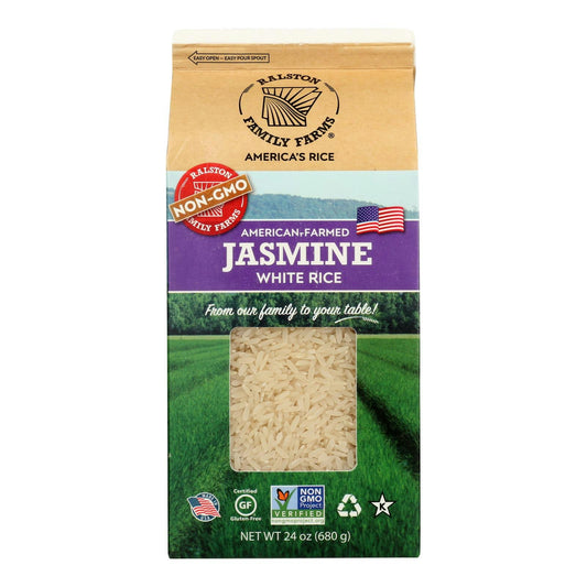 Ralston Family Farms - Rice Jasmine White 24 oz (Pack of 6)