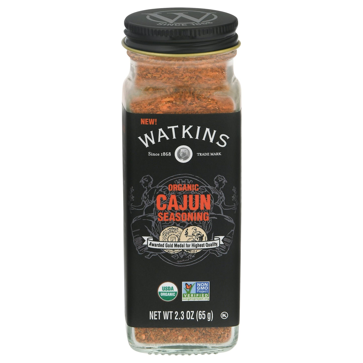 Watkins Spice Cajun Organic 2.3 Oz (Pack of 3)