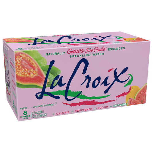 La Croix Water Sparkling Guava 96 Fo Pack of 3