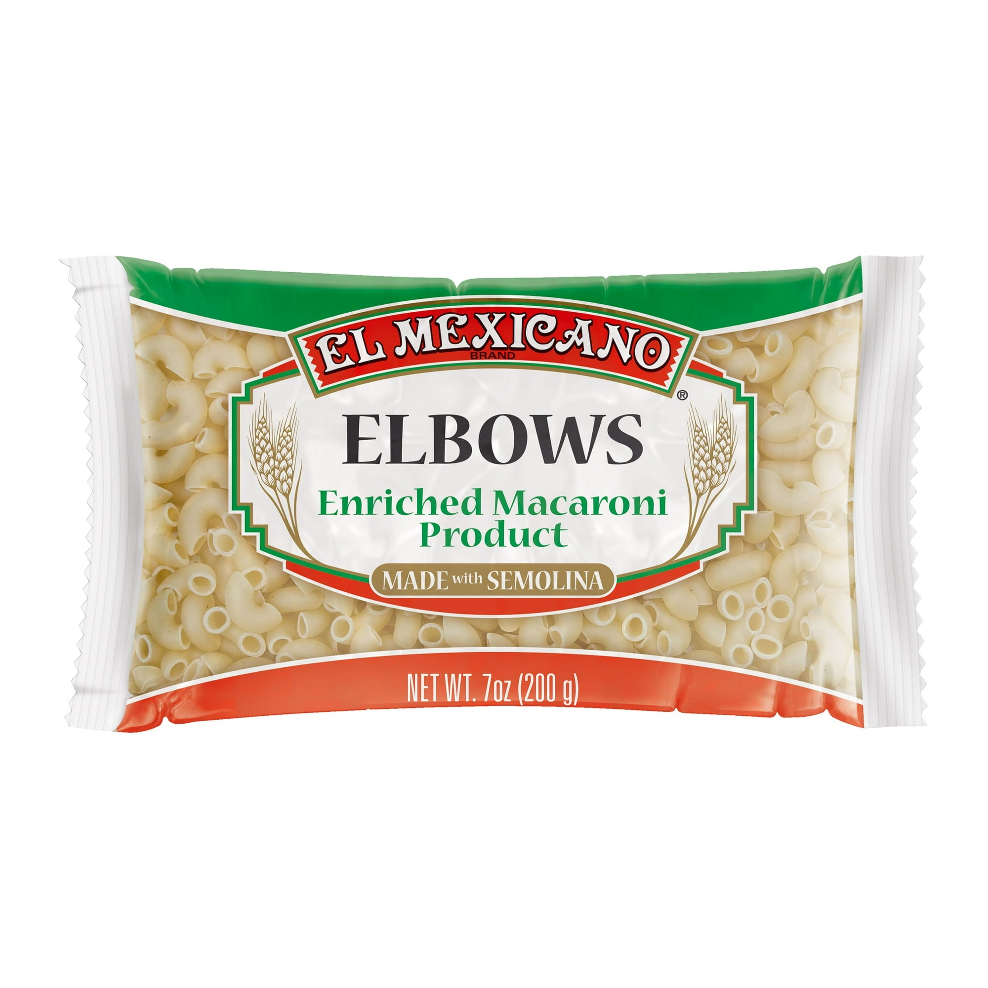 EL MEXICANO (Pack of 40) El Mexicano Codito Pasta Small 7 Oz
