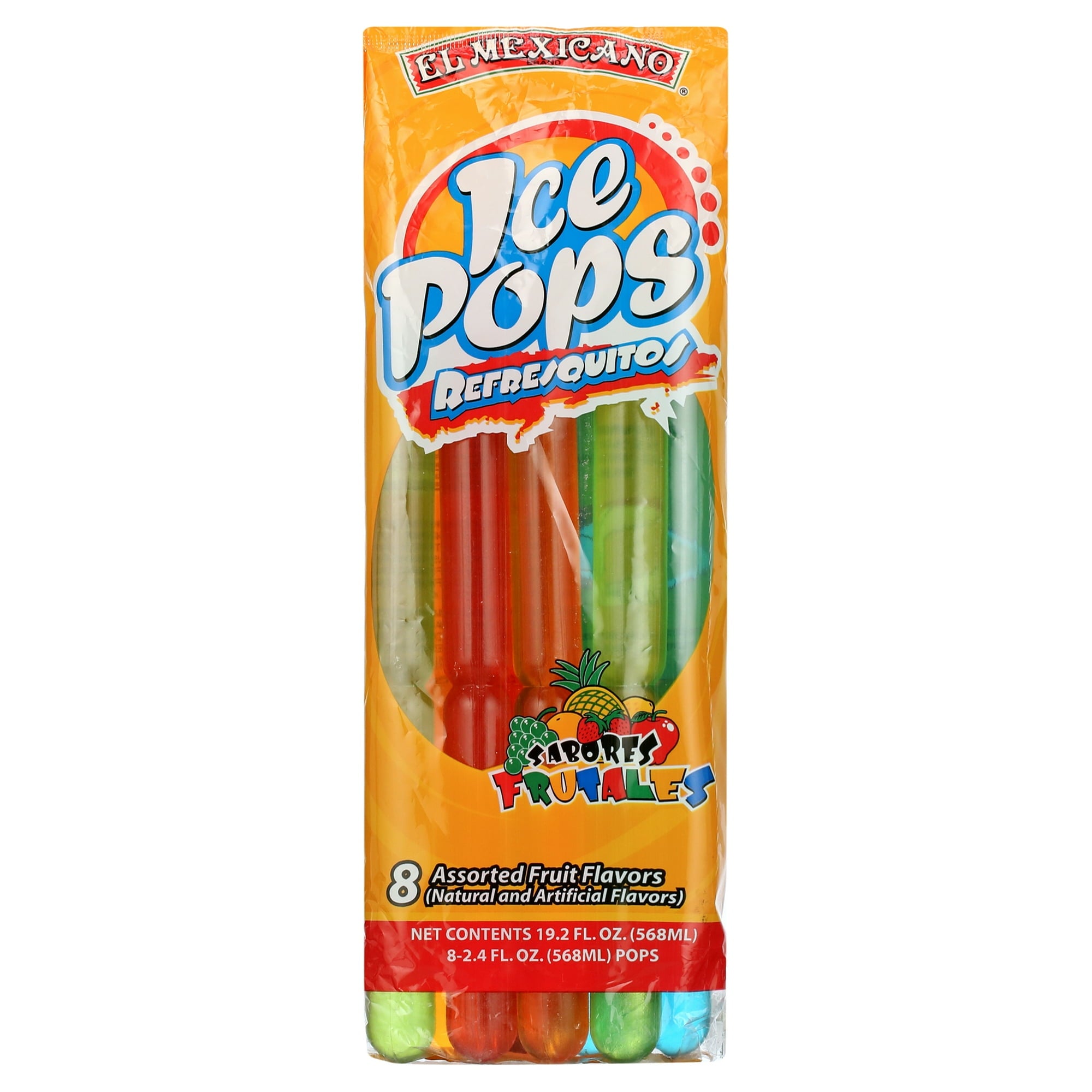 EL MEXICANO (Pack of 30) El Mexicano Ice Pop Beverage 19.2 Fl Oz
