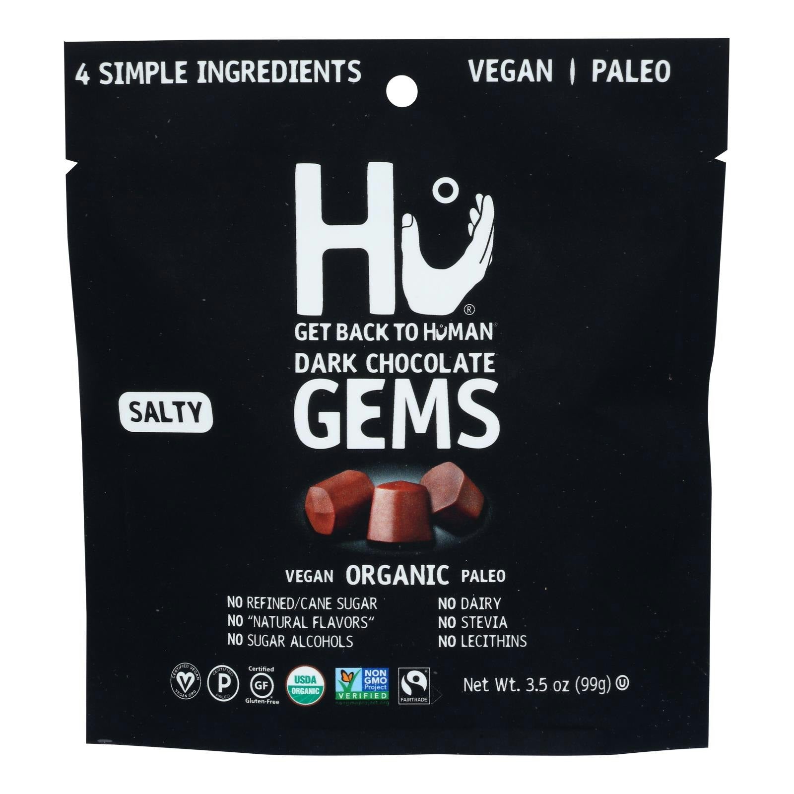 Hu Gems Dark Chocolate Salty