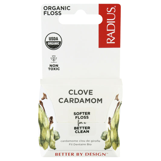 Radius Floss Cardamon Clove Organic 55 Yd (Pack of 6)