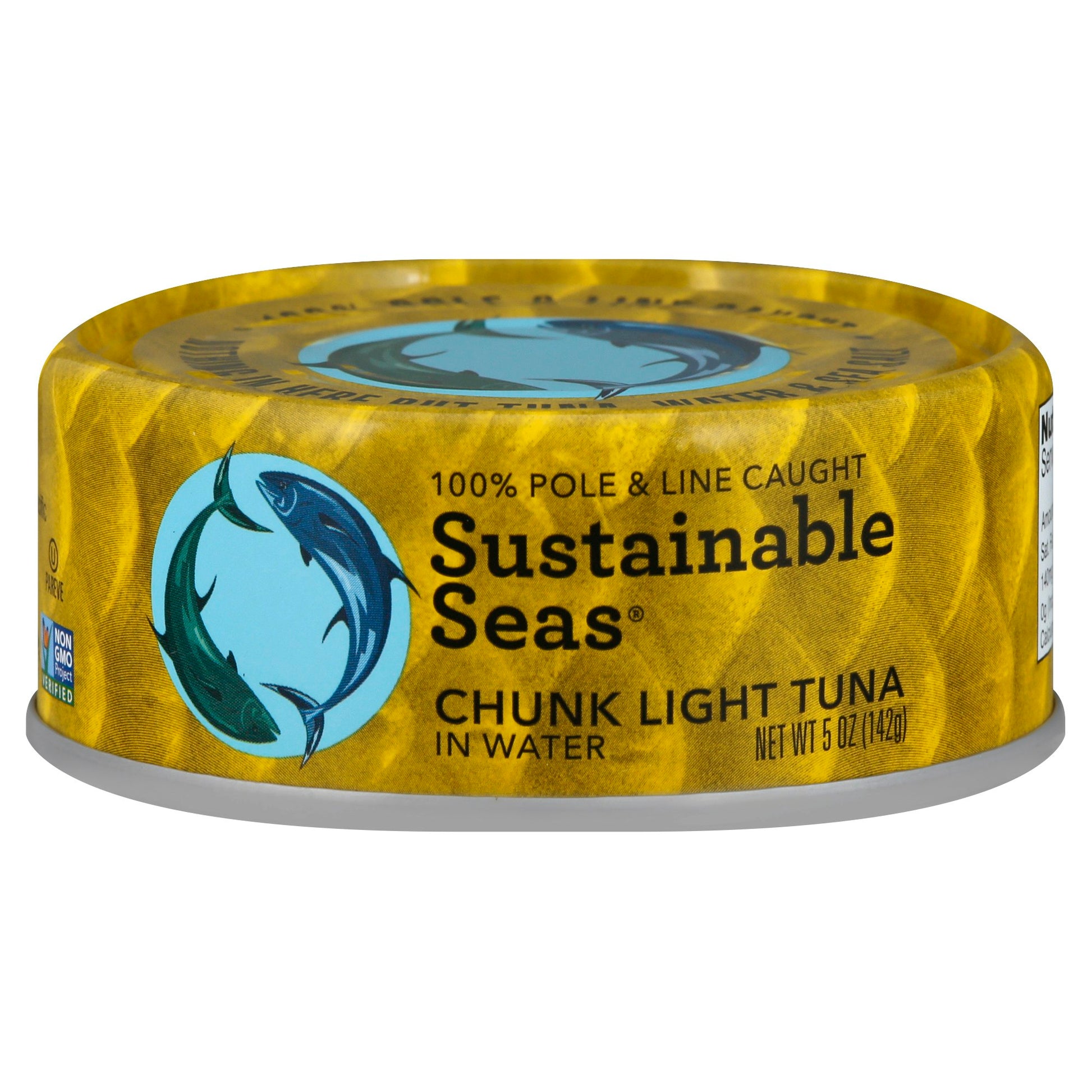 Sustainable Seas Tuna Light Chunk In Water 5 oz (Pack of 12)