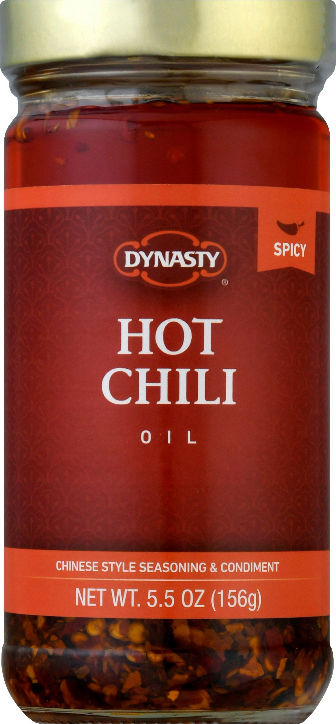 Dynasty Oil Chili Hot 5.5 Fo Pack of 12