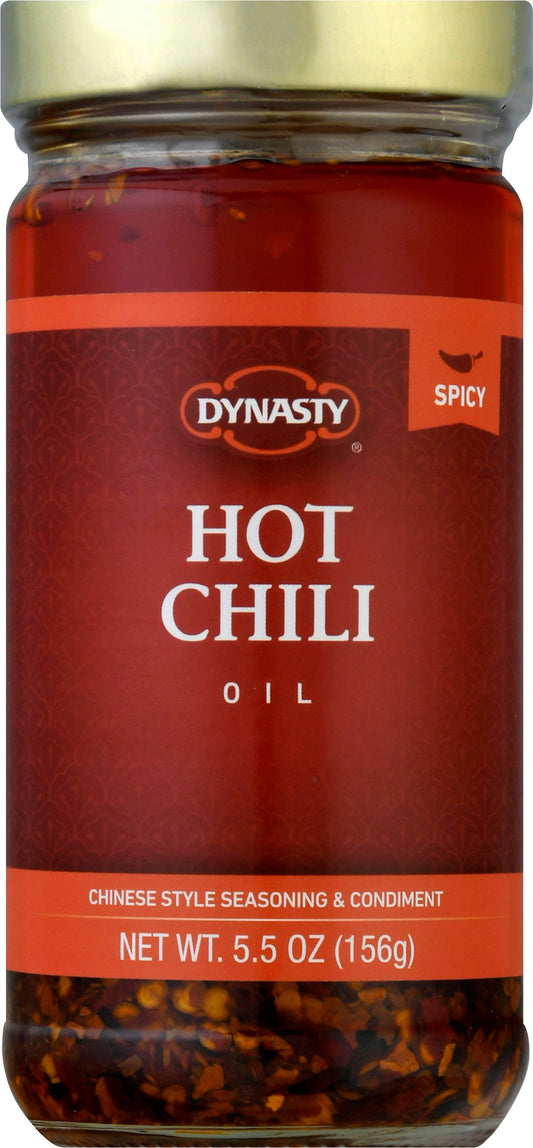 Dynasty Oil Chili Hot 5.5 Fo Pack of 12