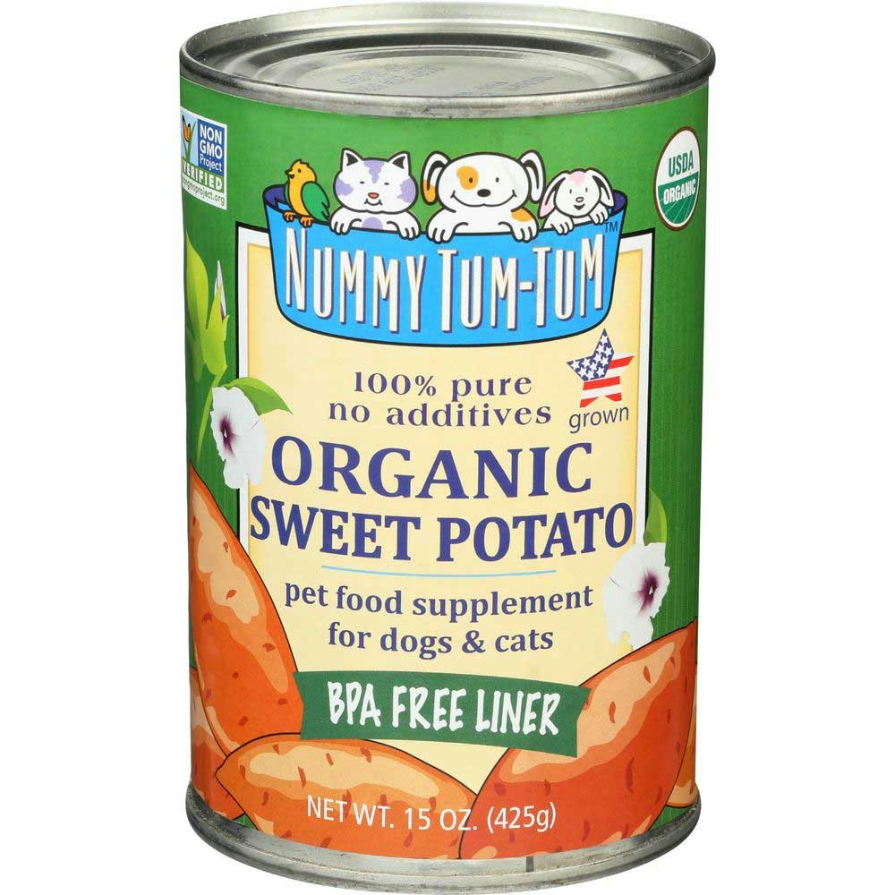 Nummy Tum Tum Dog Food Sweet Potato Organic 15 Oz (Pack of 12)