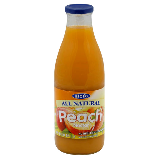 Hero Nectar Peach 33.8 FO (Pack of 6)