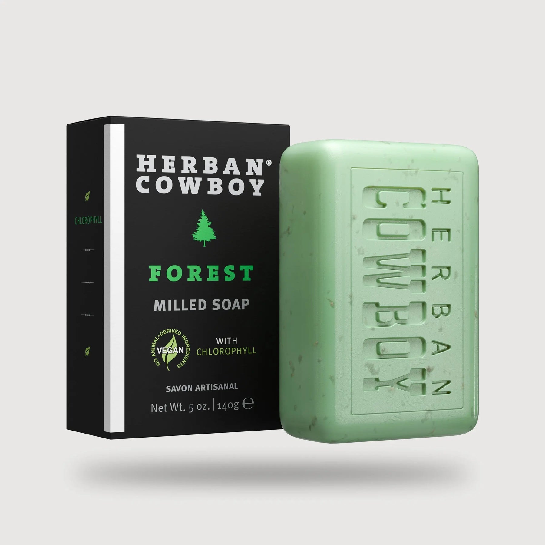 HERBAN COWBOY (Pack Of 10) Herban Cowboy Soap Bar Forest Milled Soap 5 Oz