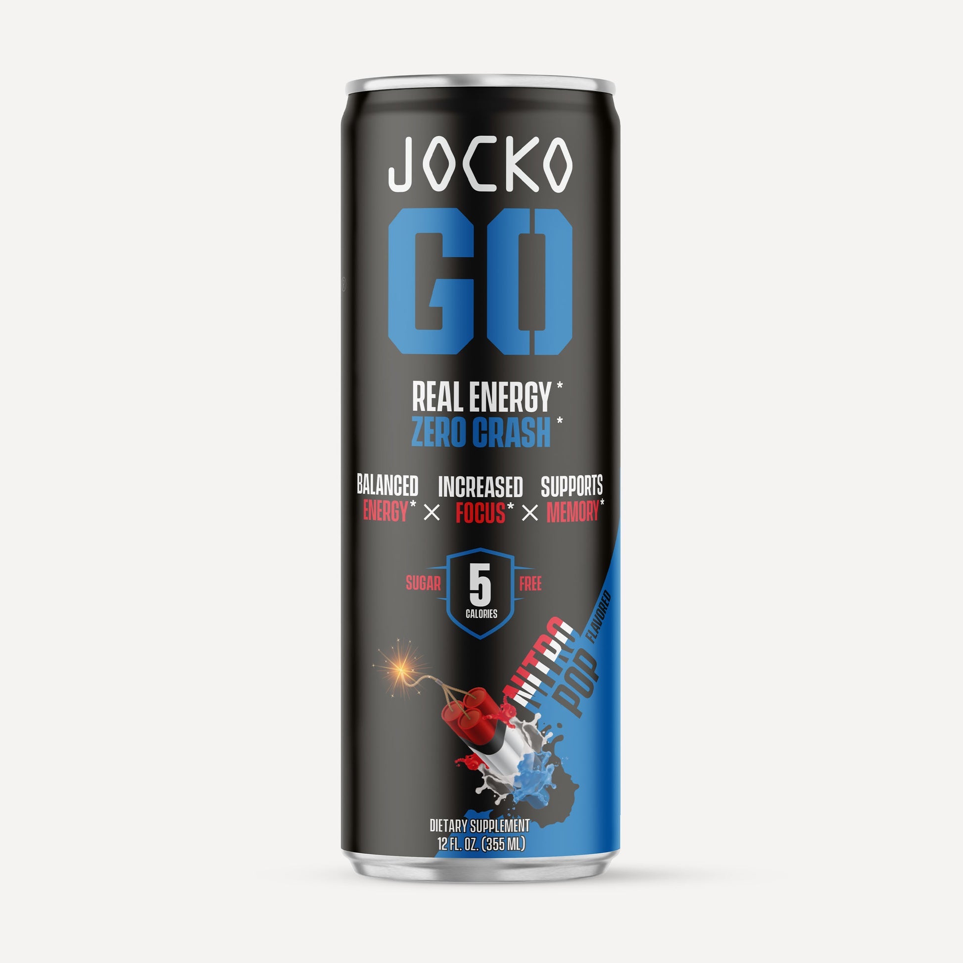 Jocko Fuel Go Ready To Drink Black Cherry