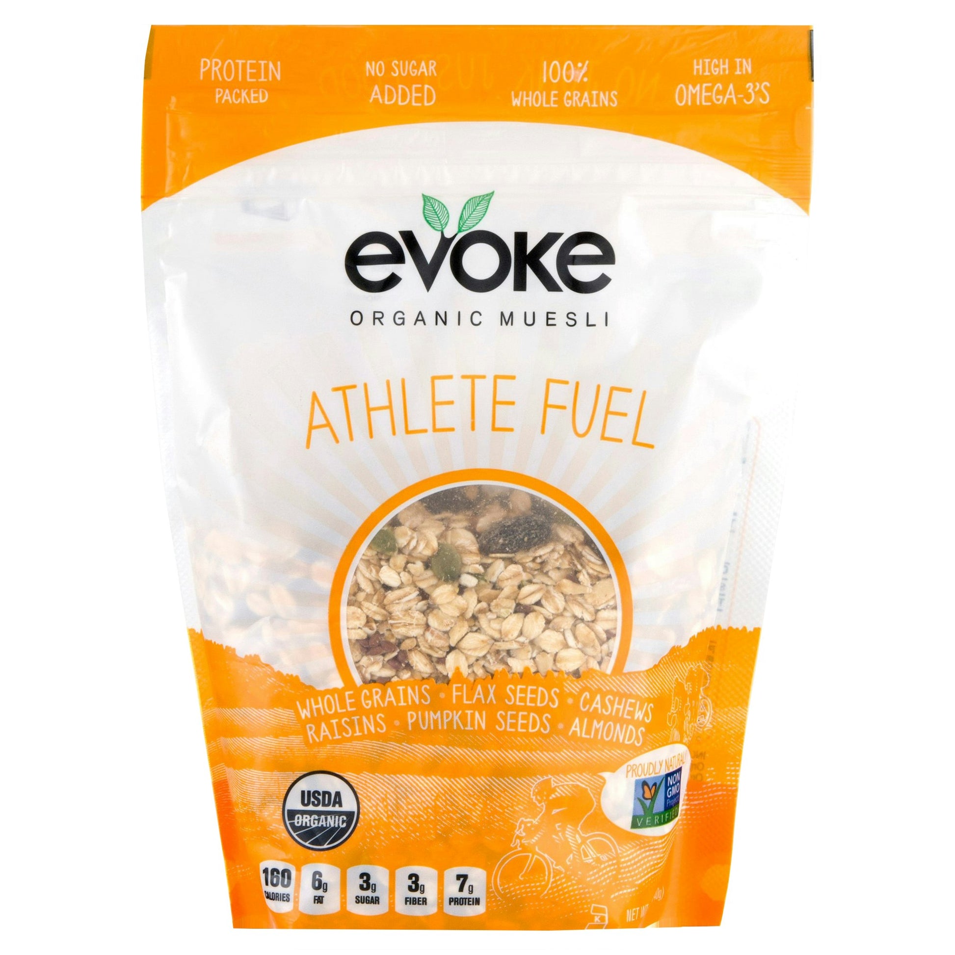 Guud Modern Cereal Muesli Athlete Fuel Organic 12 oz (Pack Of 6)