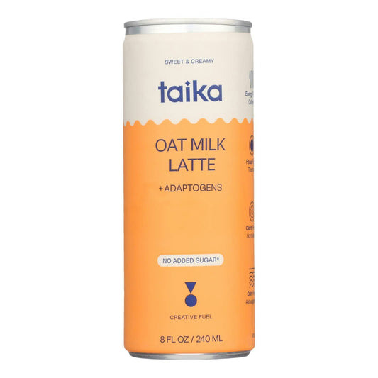 Taika Coffee Oat Milk Latte RTD 8 Fo Pack of 12