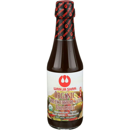 Wanjashan Sauce Worcestershire Organic 10 Oz Pack of 6