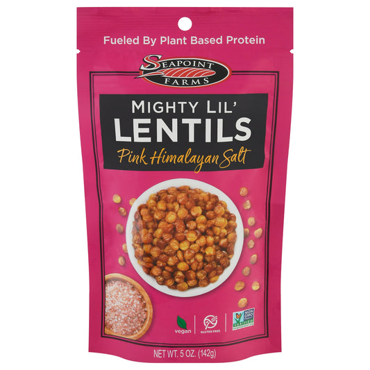 Seapoint Farms Lentil Himalayan Pink Salt 5 Oz (Pack of 12)