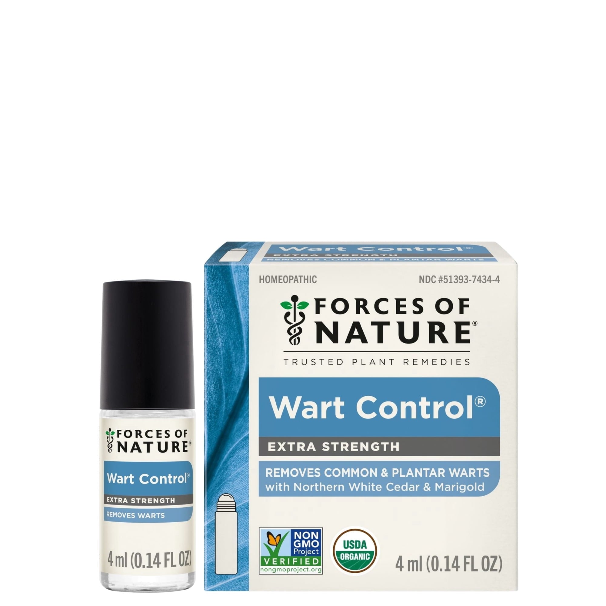FORCES OF NATUR (Pack of 6) Forces of Nature Wart Control 0.14 Fl Oz