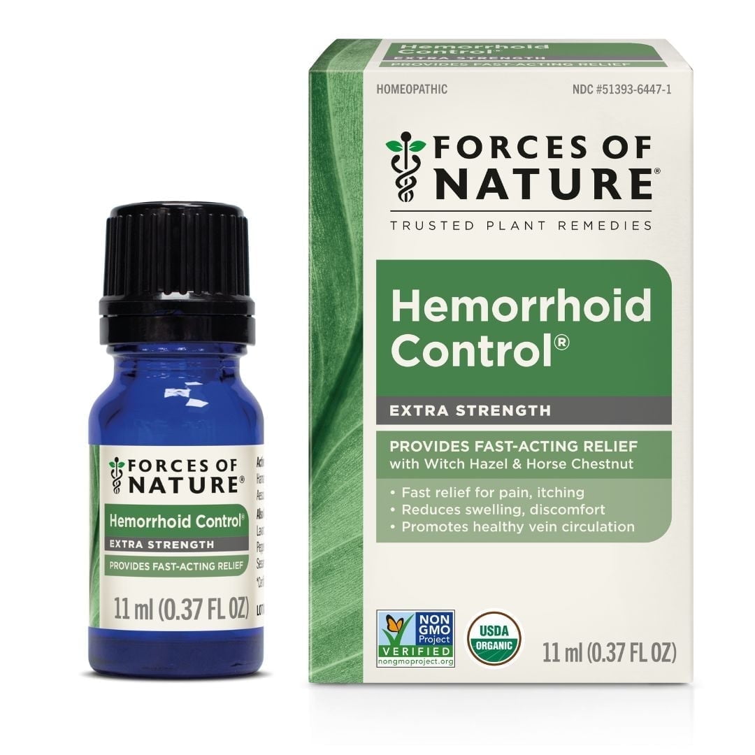 FORCES OF NATUR (Pack of 3) Forces of Nature Hemorrhoid Control 0.37 Fl Oz