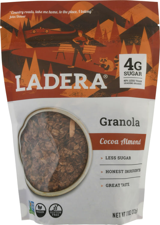 Ladera Granola Almond Cocoa 11 Oz Pack of 6