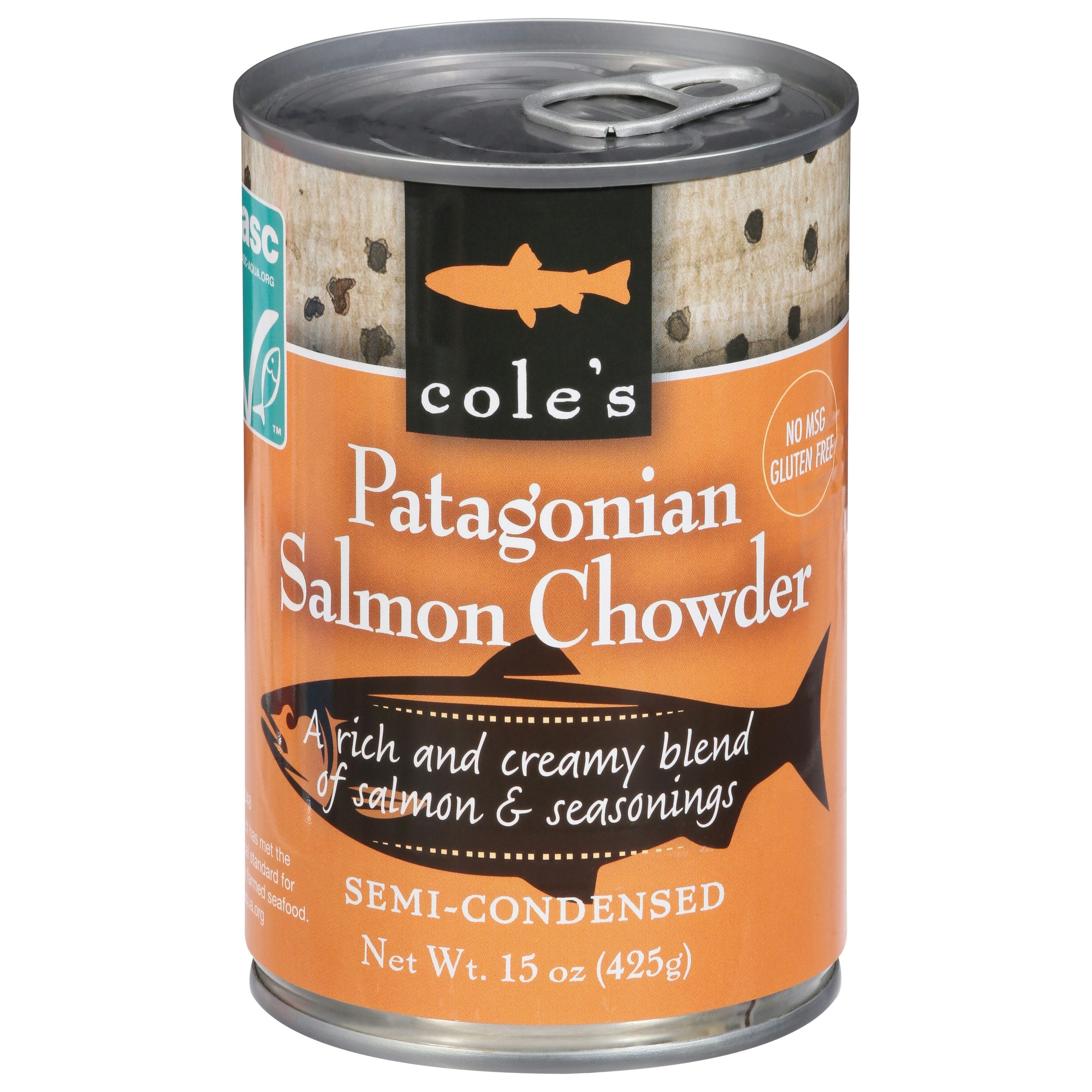 Coles Soup Patagonian Salmon Chow