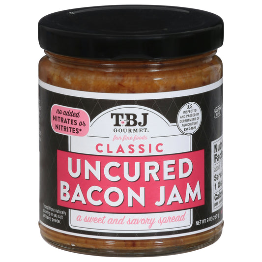 Tbj Gourmet Jam Bacon Classic 9 oz (Pack of 6)