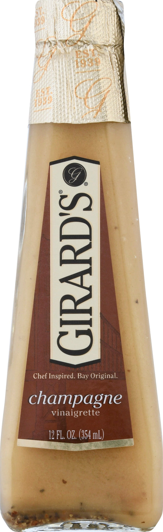 Girards Dressing Champagne - 12 Oz (Pack of 6)