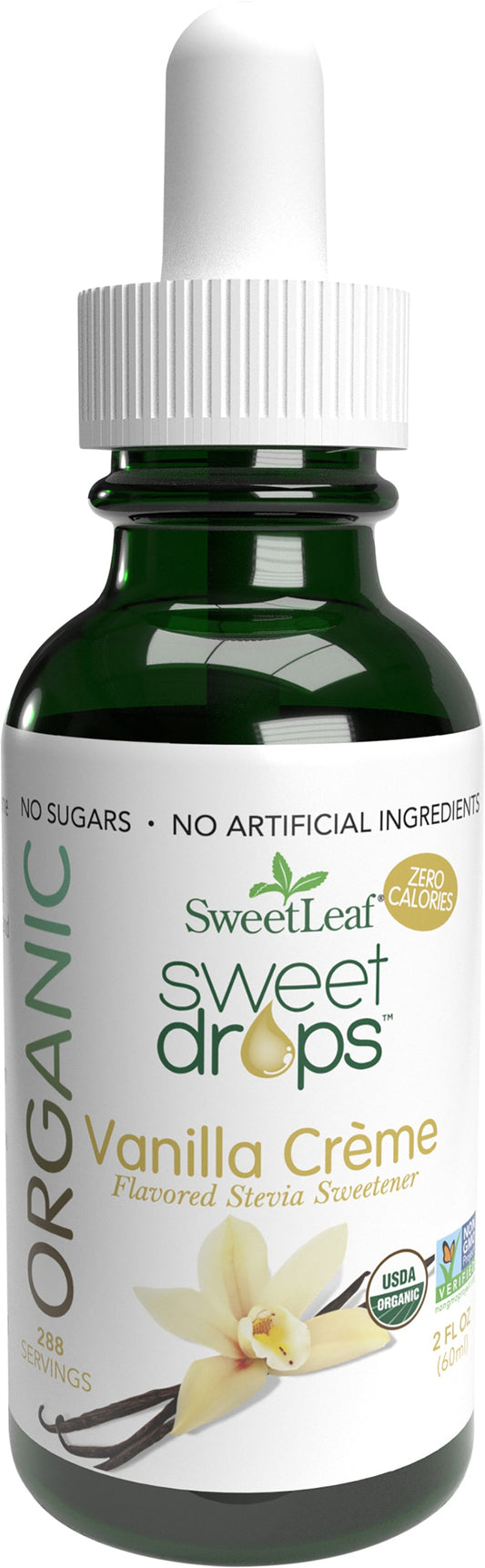 Sweetleaf Stevia Drop Vanilla Organic 2 Oz (Pack of 3)