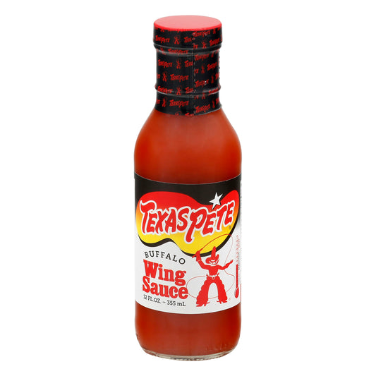 Texas Pete Sauce Wing Buffalo 12 FO (Pack of 6)