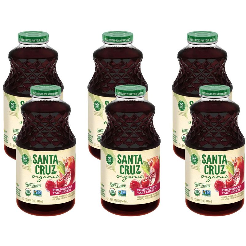 Santa Cruz Juice Pomegranate Tart Cherry Organic Juice Blend