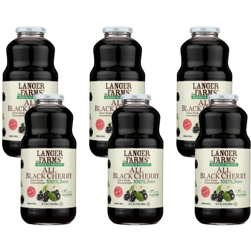 L & A Juice All Black Cherry