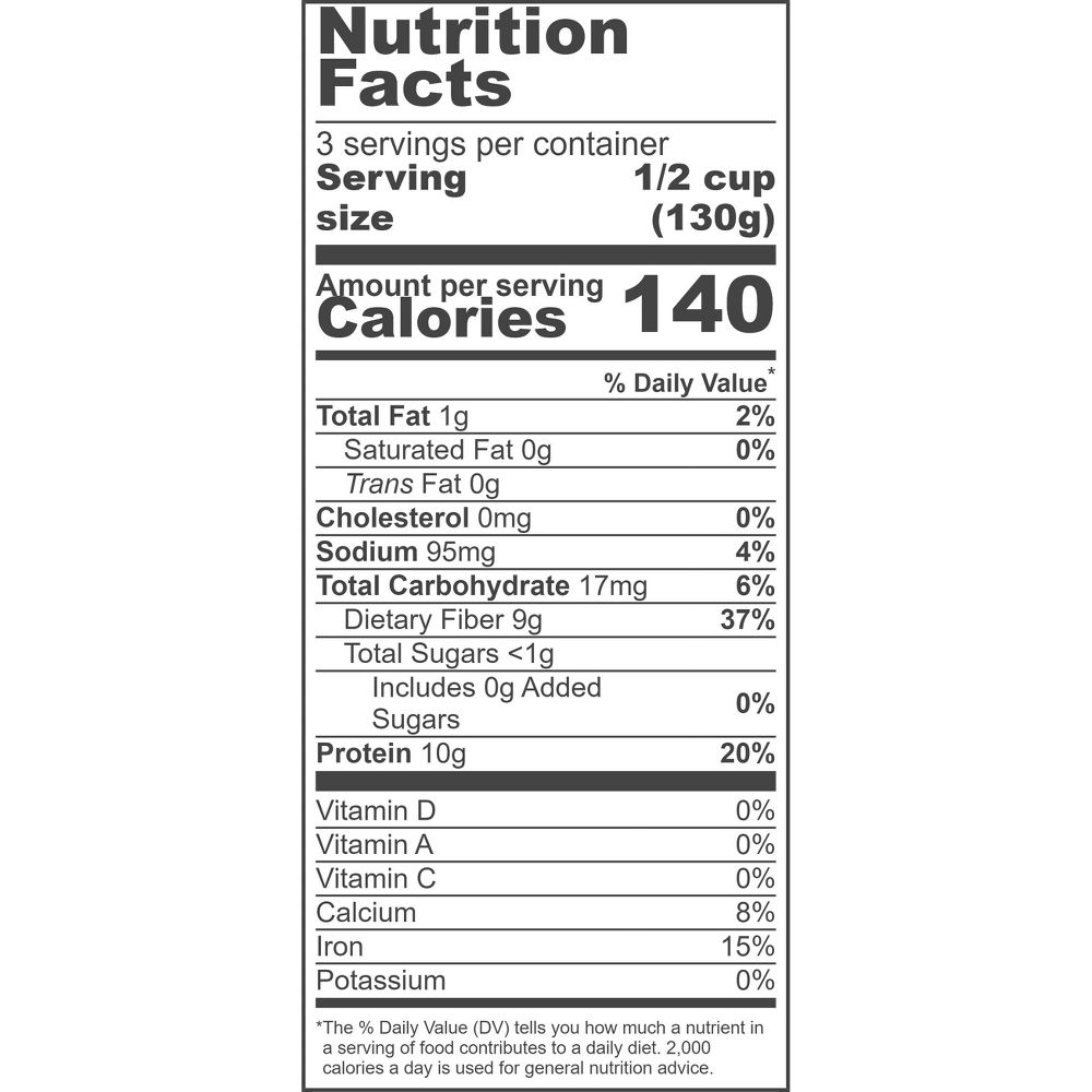 JACKS QUALITY (Pack of 24) Jacks Quality Bean Black Low Sodium Organic 13.4 Oz