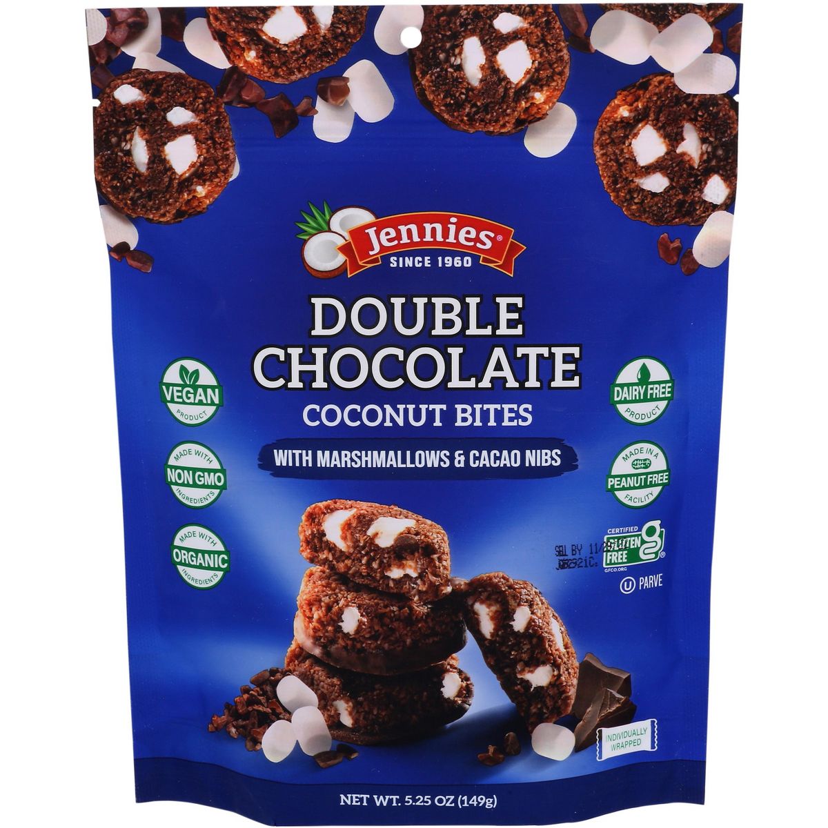 Jennies Cookie Double Chocolate Marshmallow Cacao Bites