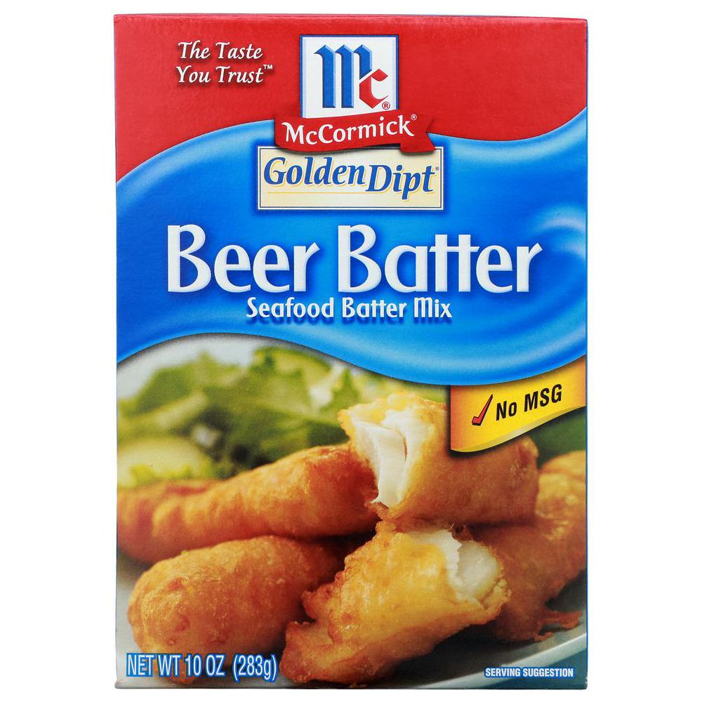 Golden Dipt McCormick Golden Dipped Batter Beer Fish Fry Coating Mix