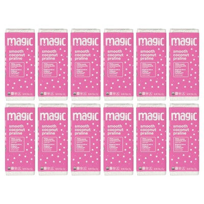 Magic Chocolate Bar Chocolate Smooth Coconut Praline