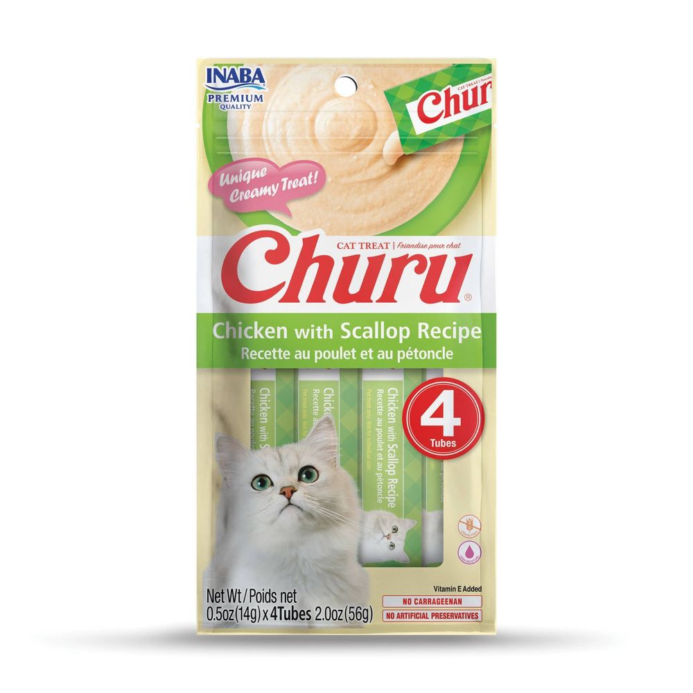 Inaba Cat Treats Chicken Scallop