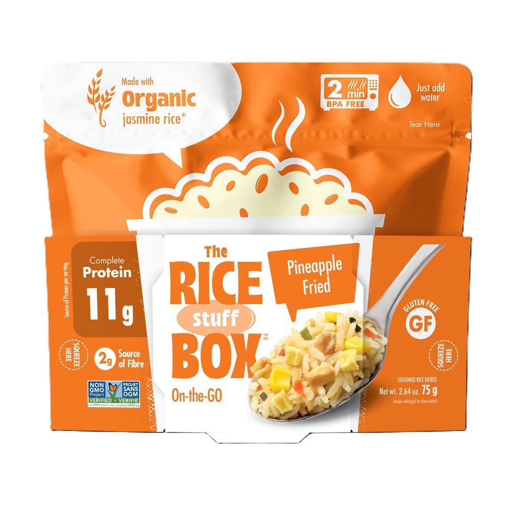 THE RICE STUFF (Pack of 12) The Rice Stuff Rice Pineapple Fried Box Grain & Rice Dish 2.64 Oz