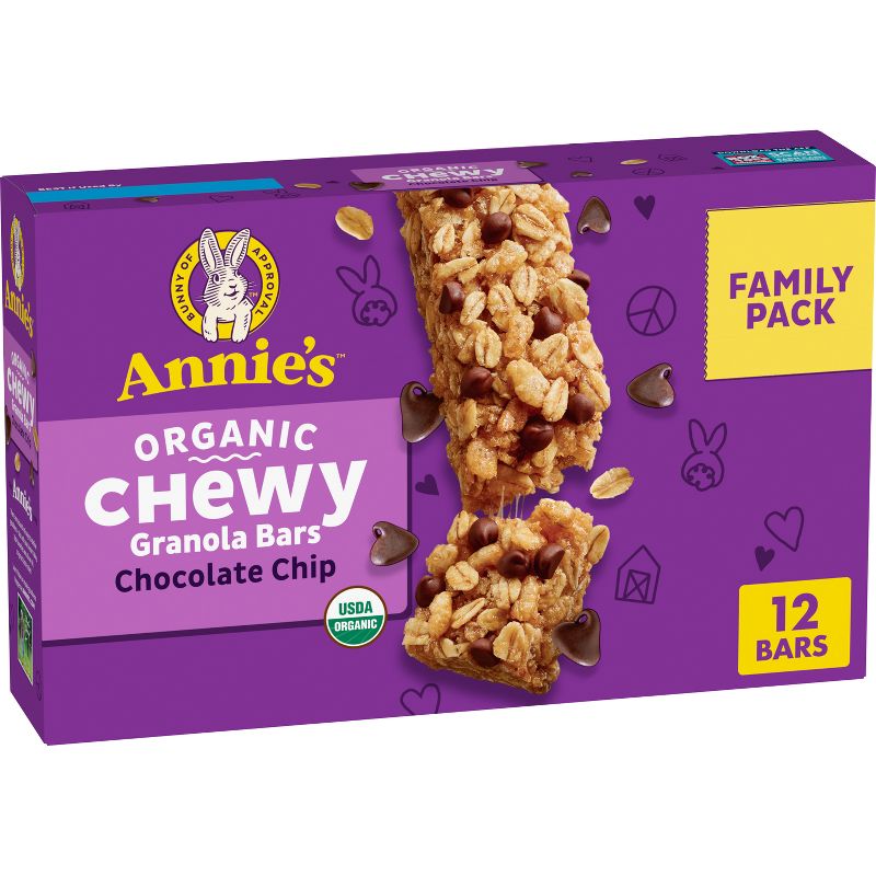 Annie's Homegrown Bar Granola Chewy Chocolate Chip