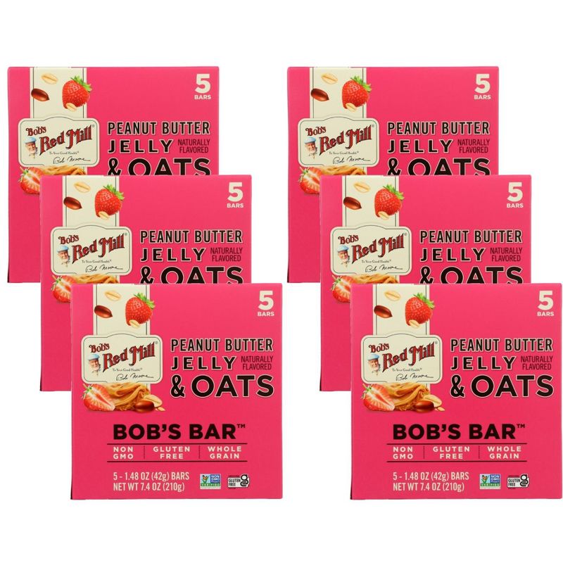 Bob's Red Mill Bar Oat Peanut Butter Jelly