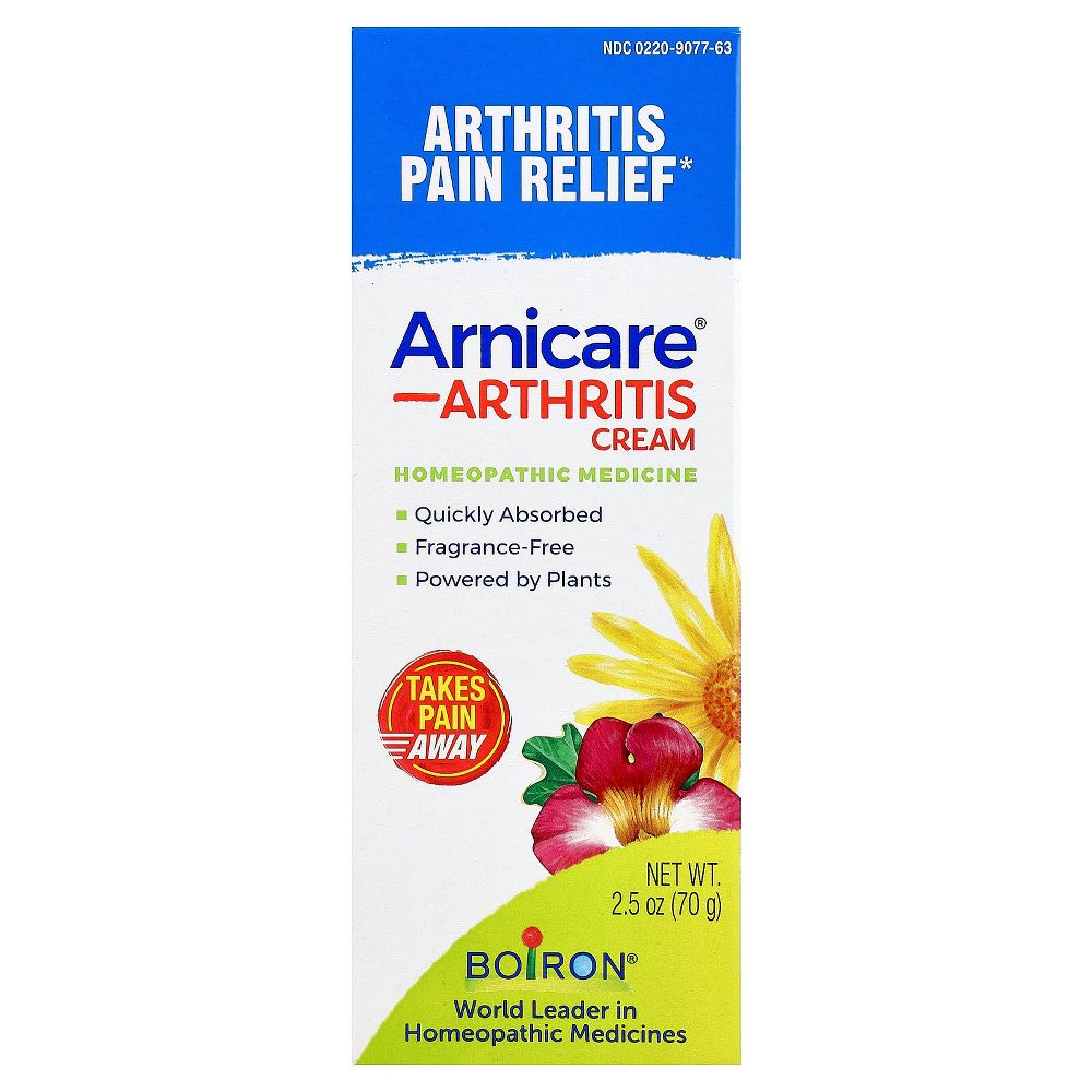 BOIRON (Pack of 4) Boiron Arthritis ArnicaCare Cream 2.5 Oz