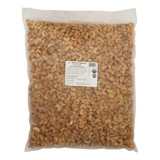 Grandy Oats Cashews Garlic Herb Organic 10 Lb