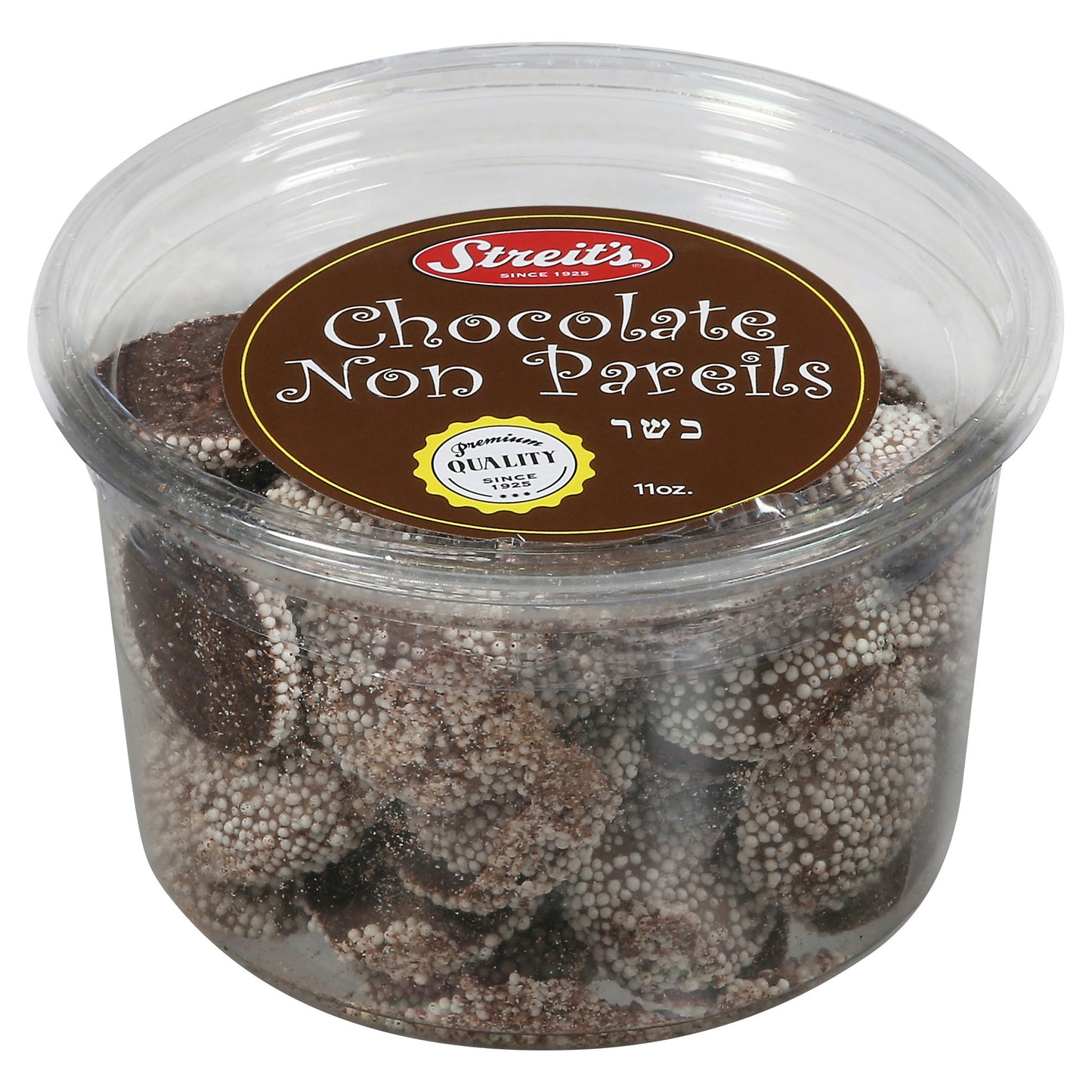 Streits Chocolate Non Pareils 11 Oz (Pack of 6)