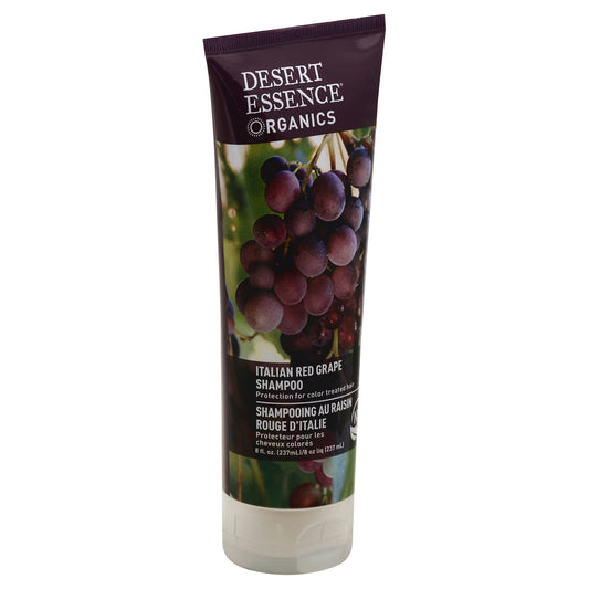 Desert Essence Shampoo Italian Red Grape Og 8 Fl oz (Pack of 3)