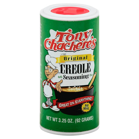 Tony Chacheres Seasoning Creole 3.25 oz (Pack of 12)
