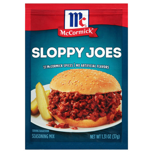 Mc Cormick Seasoning Sloppy Joe 1.31 Oz Pack of 12