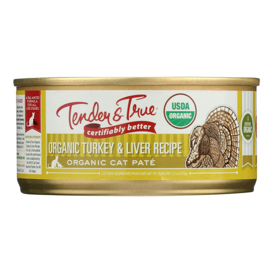 Tender & True Cat Food, Turkey And Liver 5.5 oz (Pack of 24)