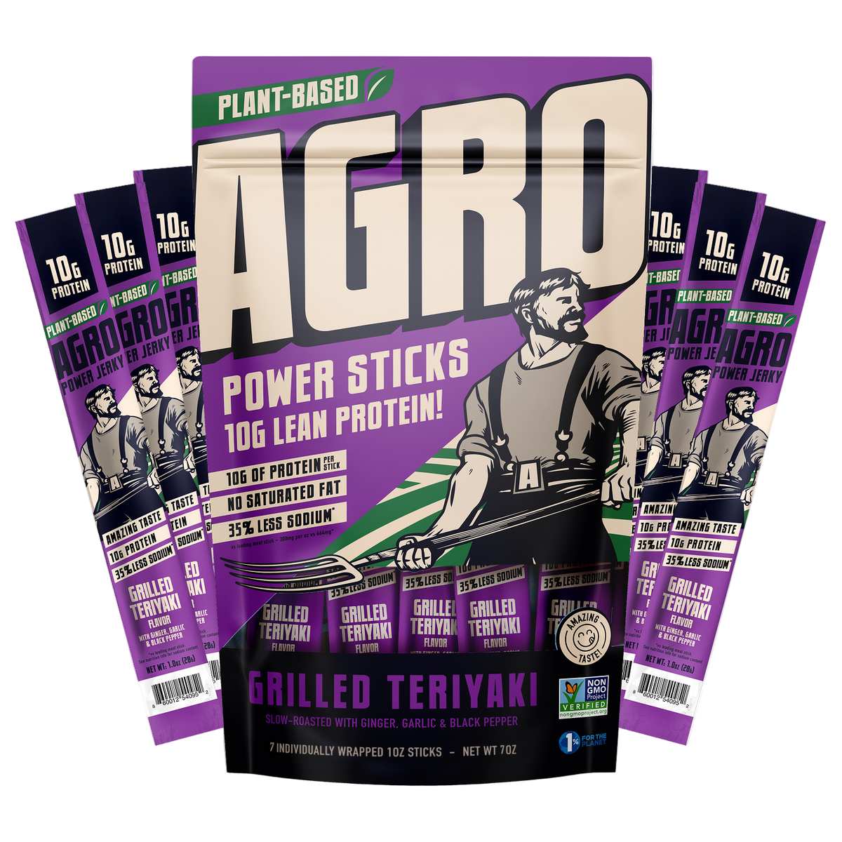 Agro Jerky Stick Grilled Teriyaki