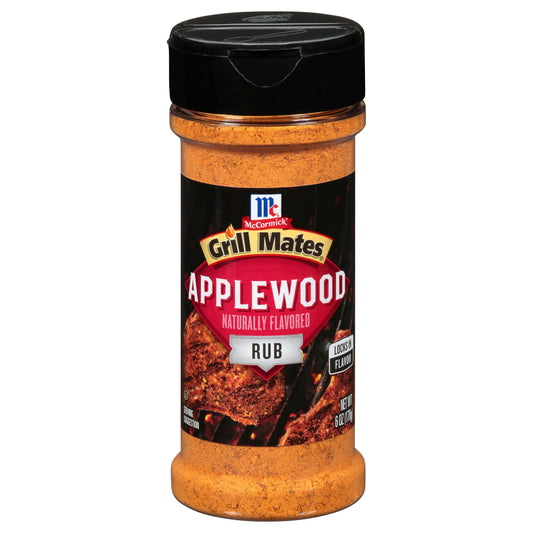 Grill Mates Rub Applewood Dry 6 Oz Pack of 6
