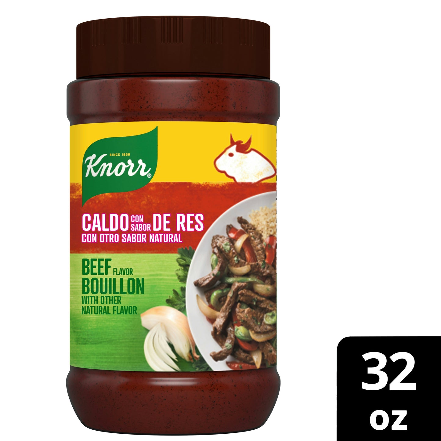 Knorr Bouillon Beef Granulated 32 Oz (Pack Of 6)