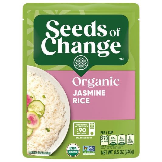 Seeds Of Change Rice Jasmine 8.5 oz (Pack of 12)