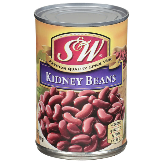 S & With Bean Kidney Red 15.25 oz (Pack of 12)